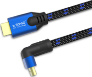 Kabllo Savio (SAVIO CL-148), HDMI - HDMI, 3m, e kaltër Blu
