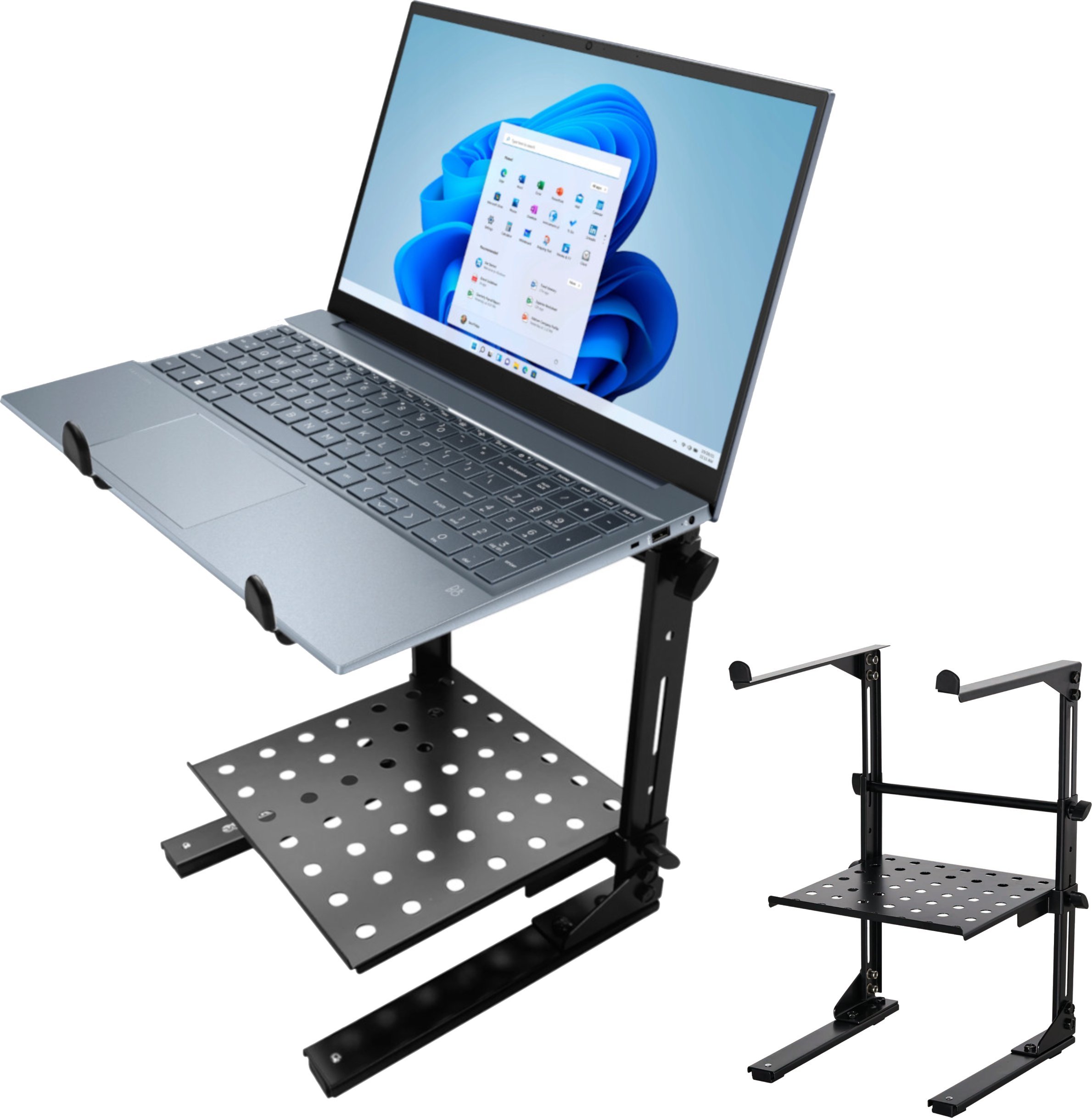 Држач за лаптоп Mozos LS8, до 6 kg, црн