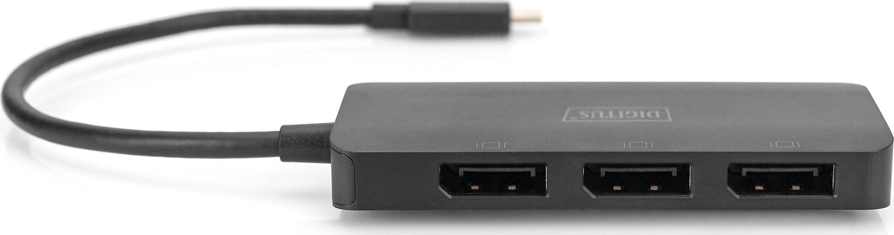 HUB USB Digitus USB C, 3x DisplayPort, 4K, i zi