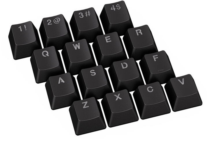 Taste Endorfy KC124, 104 copë, PBT, të zeza