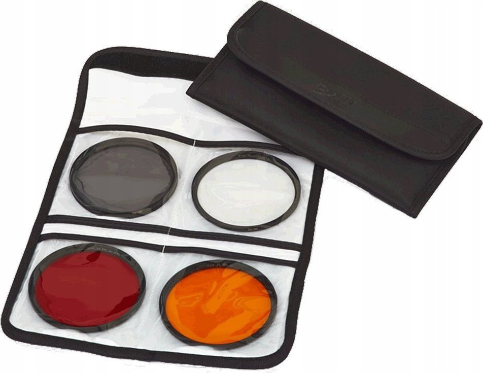 Футрола за филтри B+W B4 Plastic, 4 филтри, до 82mm, проѕирна