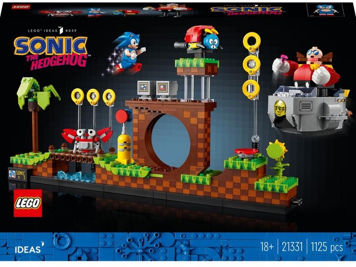 Set LEGO® 21331 Sonic the Hedgehog™ – Green Hill Zone, 1125 pjesë