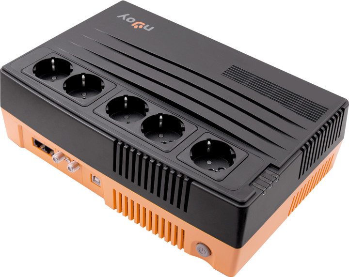 Burim energjie nJoy Shed 625, 5 priza, 375W