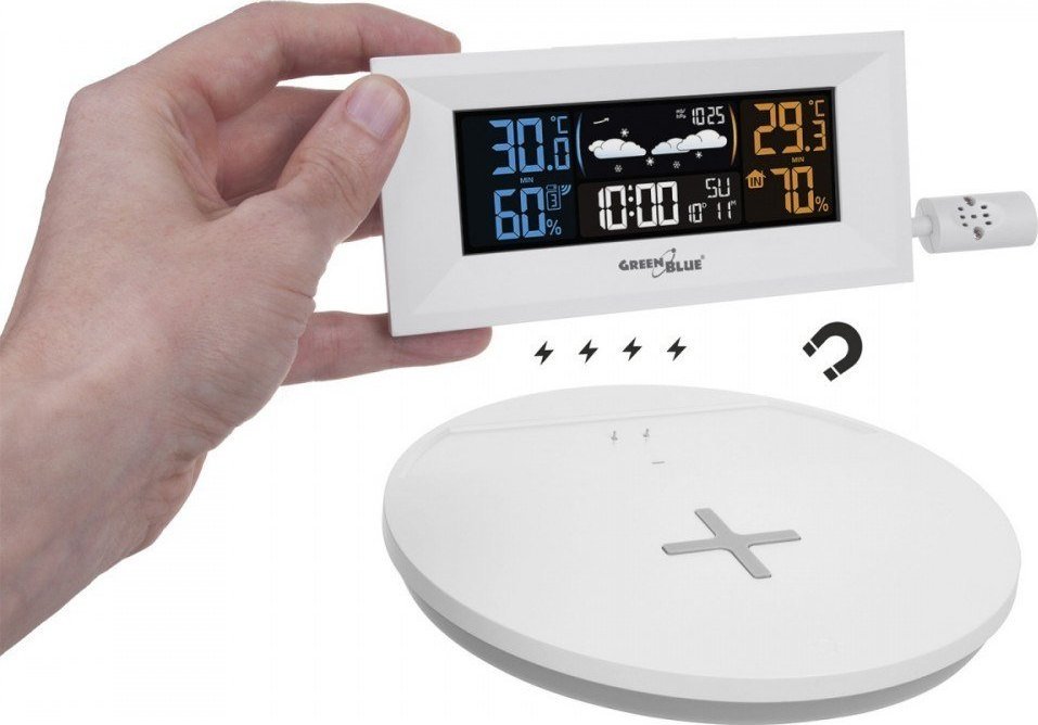 Stacion moti GreenBlue GB213, wireless, karikues induktiv, sensor i jashtëm