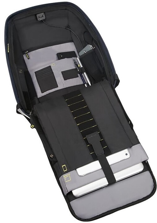 Çantë shpine Samsonite SECURIPAK për laptop 15.6", e kaltër