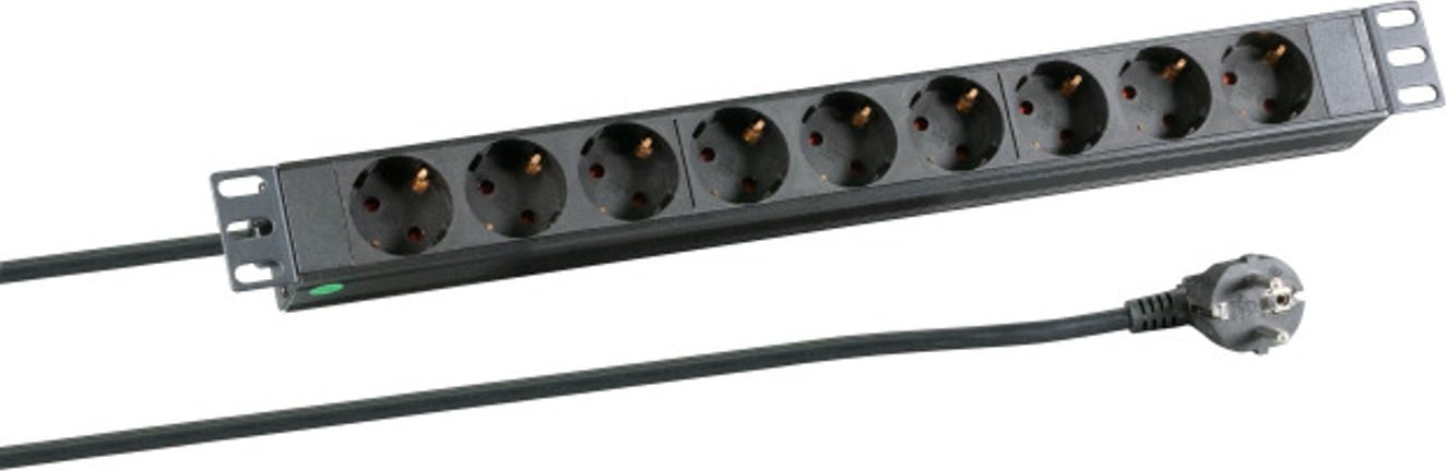 Parazgjedhës EFB Elektronik EK631DE.1, 9 dalje, kabllo 2m, gri