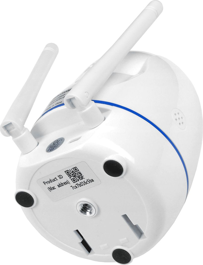 Kamerë sigurie rrotulluese IP LTC, WiFi, 2.0MP, MicroSD, 128GB, e bardhë