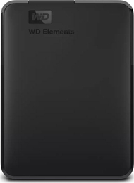 Disk i jashtëm HDD Western Digital Elements, 1 TB,2.5", i zi