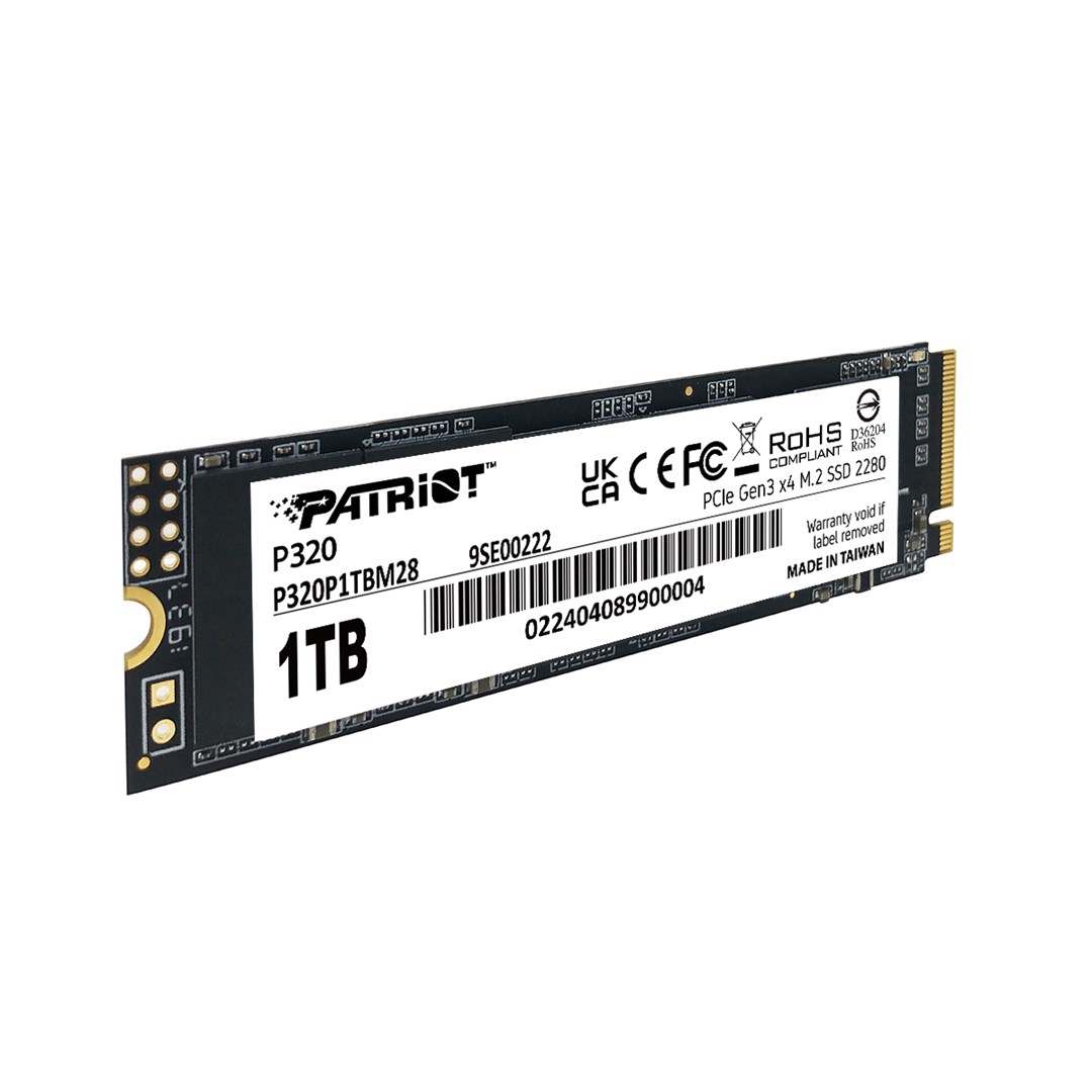 Disk SSD Patriot Viper P320, 512GB, M.2 PCIe Gen 3 NVMe