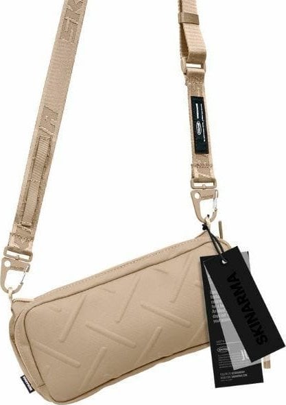 Çantë kryq-trupi Skinarma Juno, organizuese për telefon dhe dokumente, najlon rezistent ndaj ujit, ngjyrë khaki