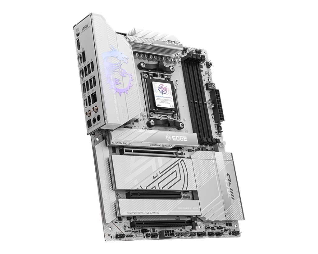 Pllakë amë MSI MPG X870E EDGE TI WiFi AM5 DDR5 PCIe 5.0 ATX