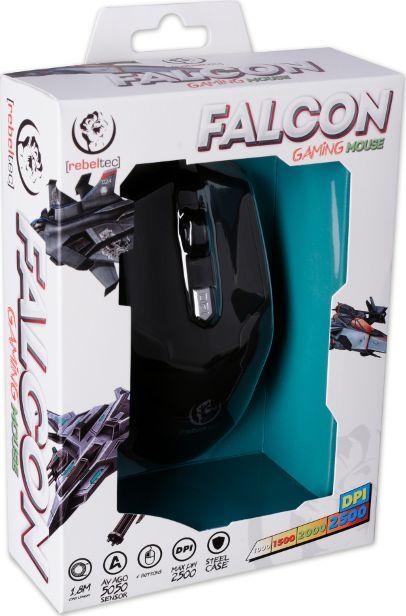 Maus FALCON Rebeltec, LED, optik, i zi