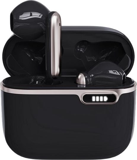 Kufje wireless TWS HQ, Bluetooth 5.1, mikrofon, të zeza