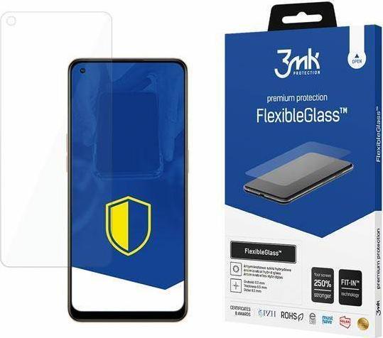Mbrojtëse ekrani 3MK FlexibleGlass për Oppo Reno 7, xham hibrid, ultra i hollë, transparent