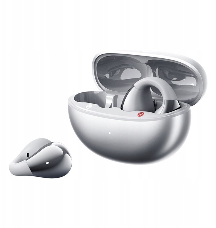 Kufje wireless QCY Crossky C30S, open ear, LDAC, Bluetooth 6.0, 40 orë, të zeza