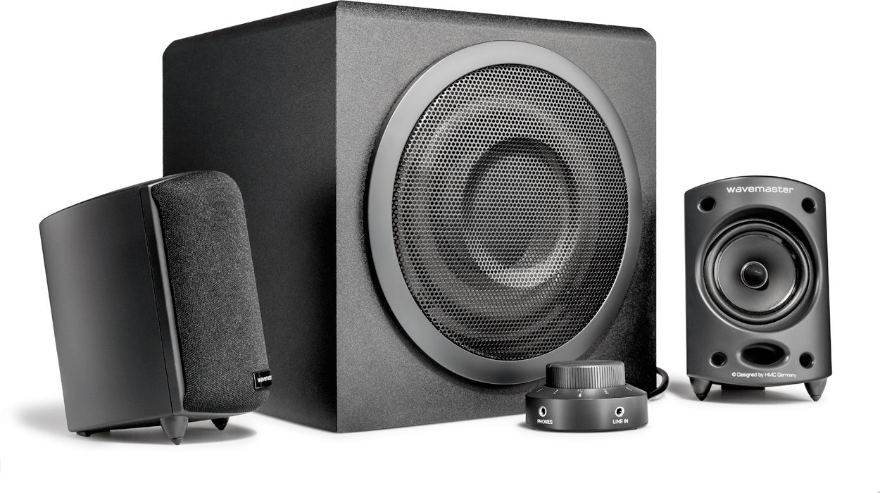 Altoparlantë Wavemaster Moody BT (66206), të zinj