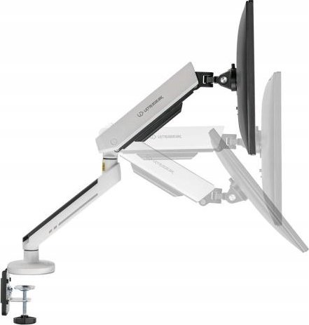 Mbajtës monitori Ultradesk OFFSHOOT Single, 17"-32", 9kg, i bardhë