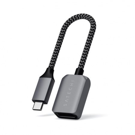 Përshtatës Satechi USB-C - USB-A 3.0, i hirtë