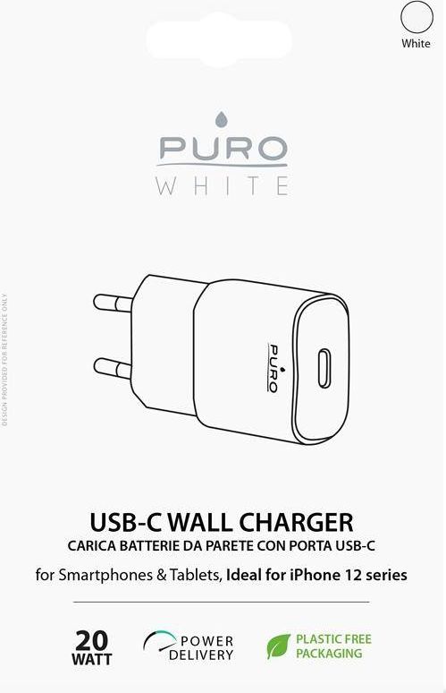 Karikues muri Puro Power, 1 port, i bardhë