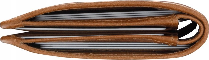 Portofol Dbramante1928 BIATGT001679, lëkurë natyrale, xhep për AirTag, kafe