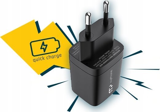 Karikues rrjeti MyPhone Swiftcharge Duo, 20W, USB C PD dhe USB A, i bardhë