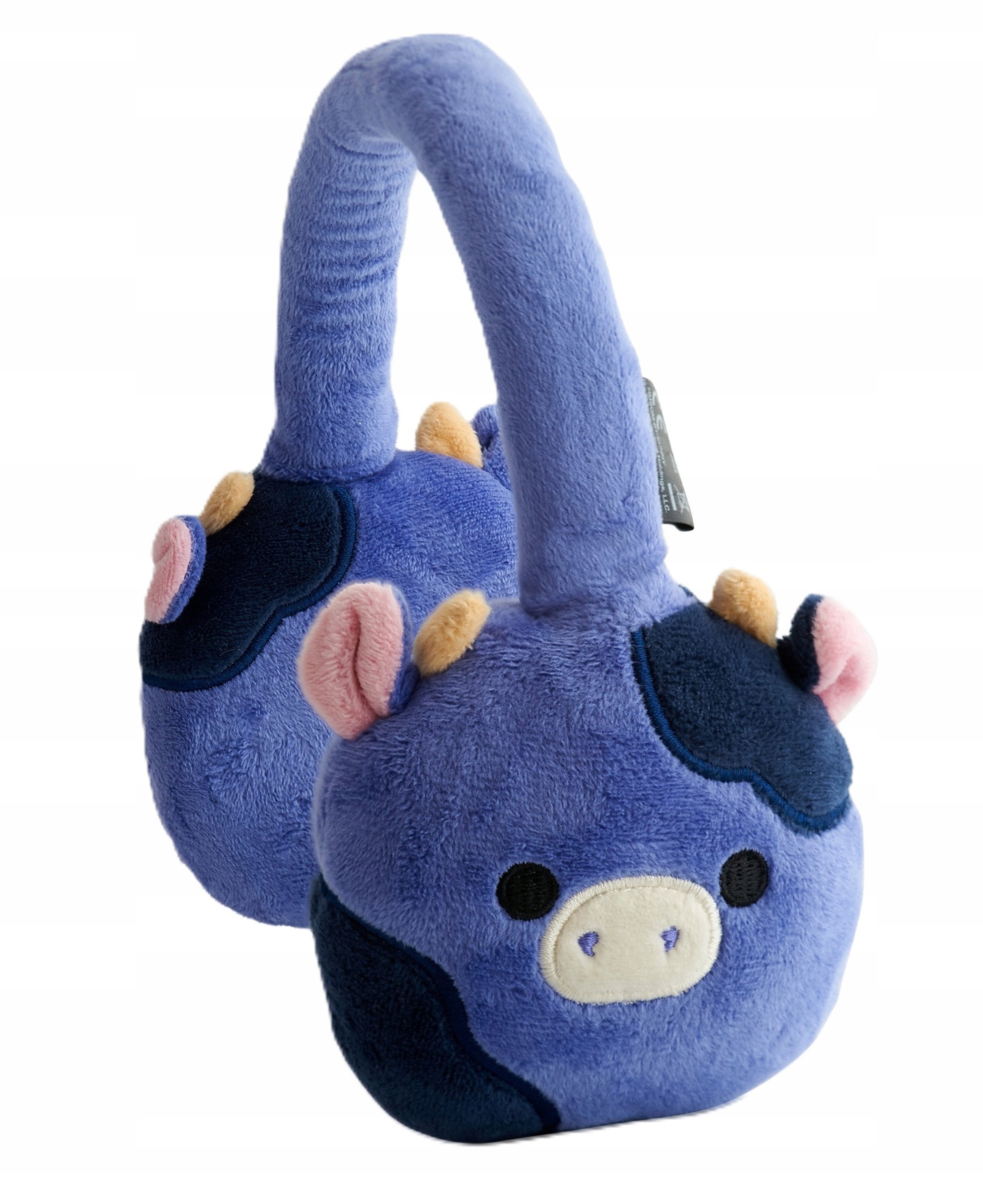 Kufje Bluetooth Squishmallows Ingred the Cow, pa tel, për fëmijë, shumëngjyrëshe