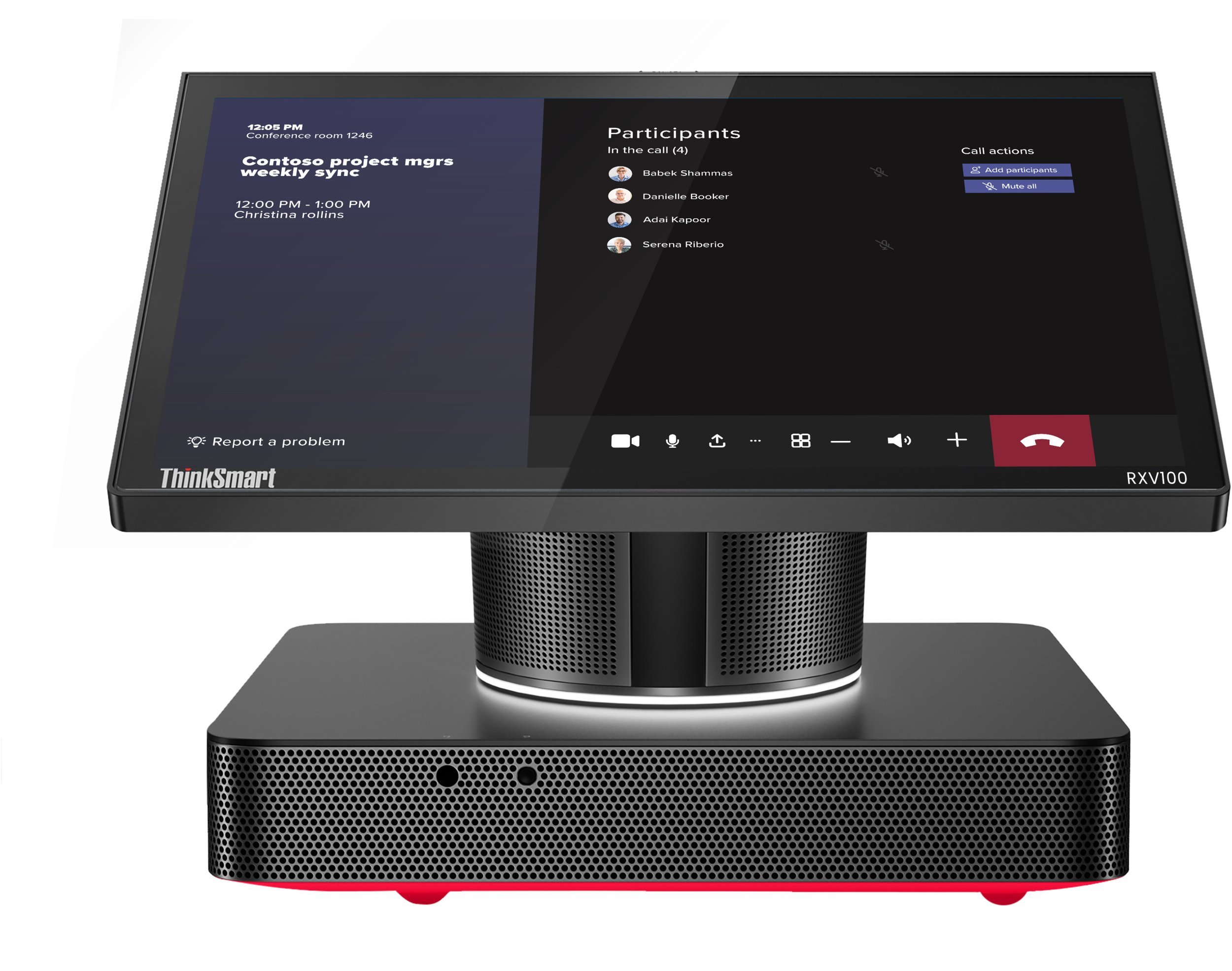 Set konferencash AudioCodes RXV100, Microsoft Teams Rooms, për salla takimi të mesme