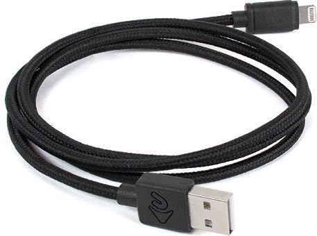 Kabllo OWC USB-A - Lightning, 1m, e zezë