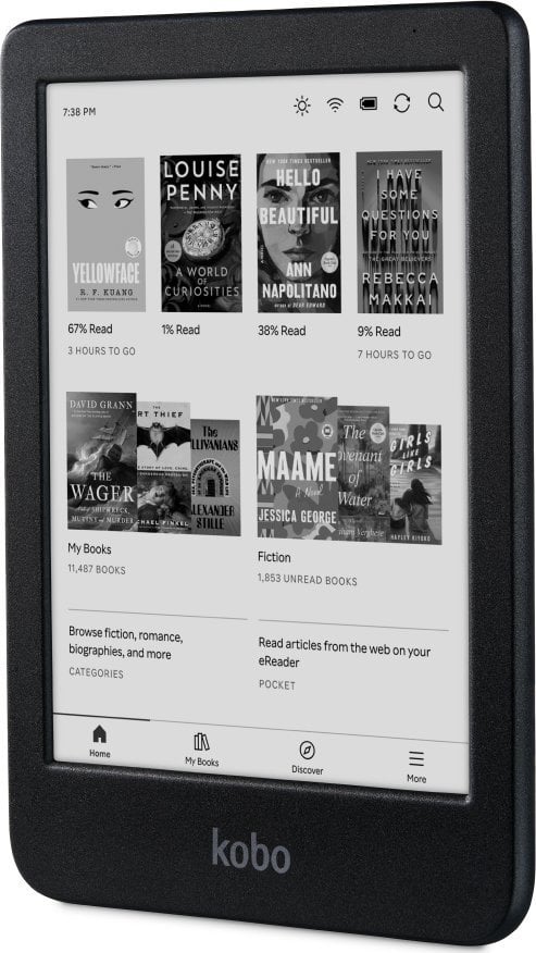 Lexues e-book Kobo Clara BW, 16GB