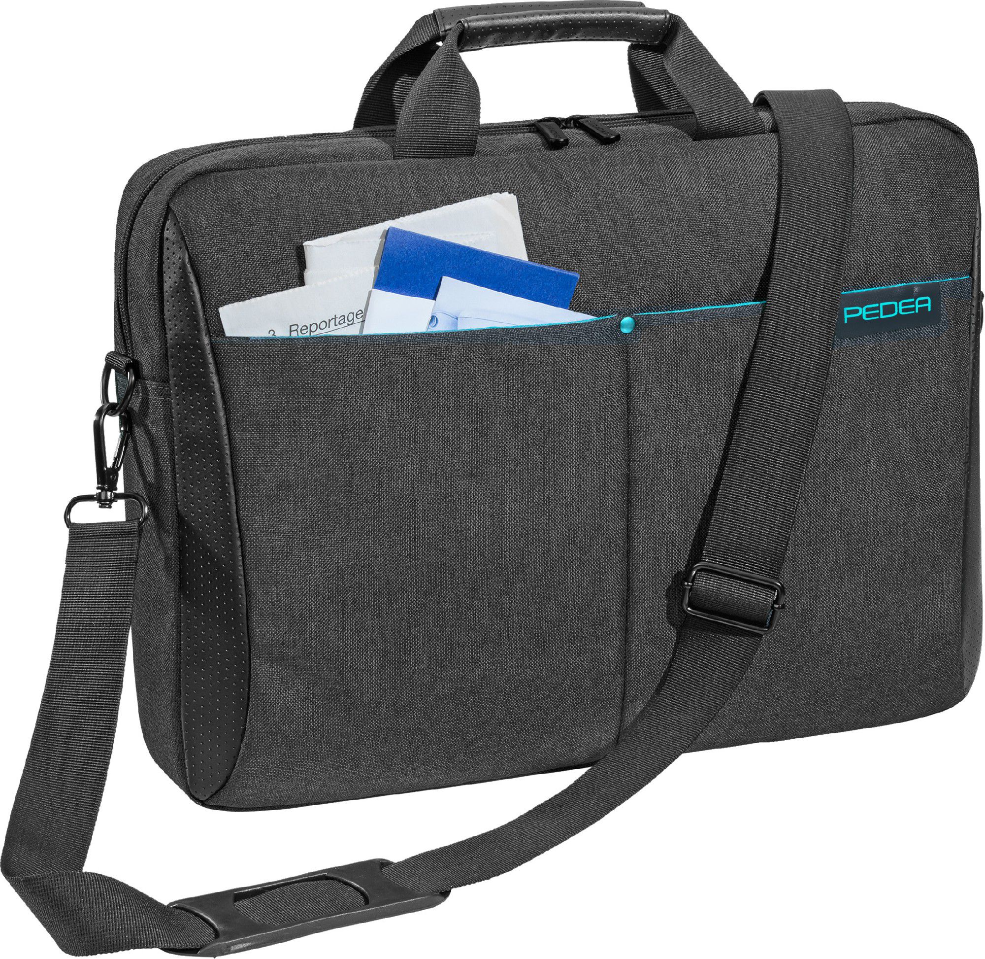 Çantë laptopi PEDEA Lifestyle, 17.3", najlon, e zezë