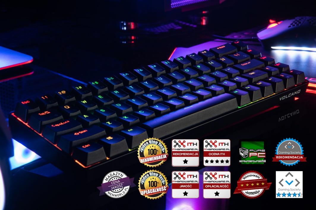 Тастатура Modecom Volcano Lanparty RGB
