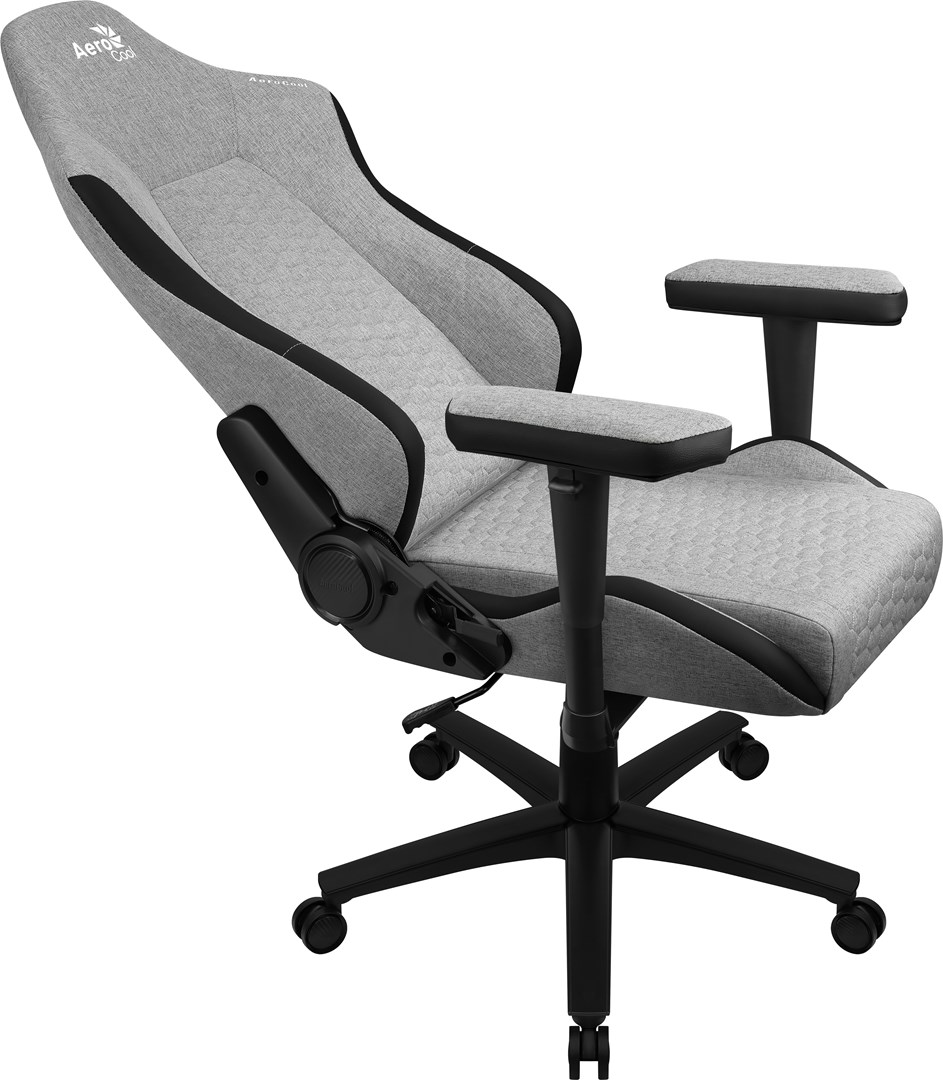 Karrige për lojëra Aerocool CROWN AeroWeave, 150kg, e hirtë