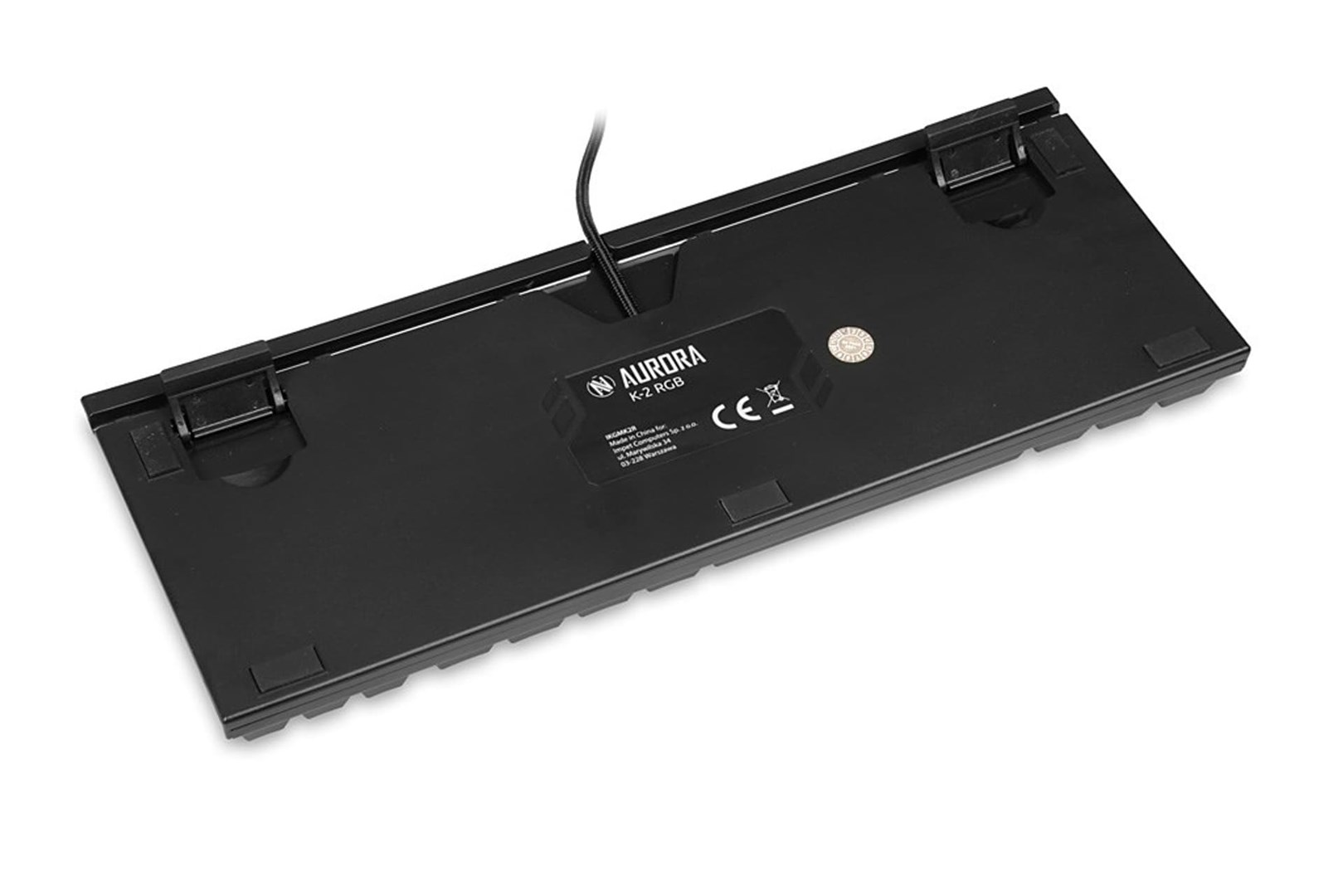 Tastierë iBOX Aurora K-2R, Blue Switch, RGB, e zezë