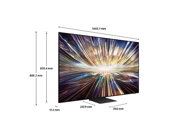 Televizor Samsung QE65QN800DTXXH, 65", Neo QLED 8K, 100Hz, i zi