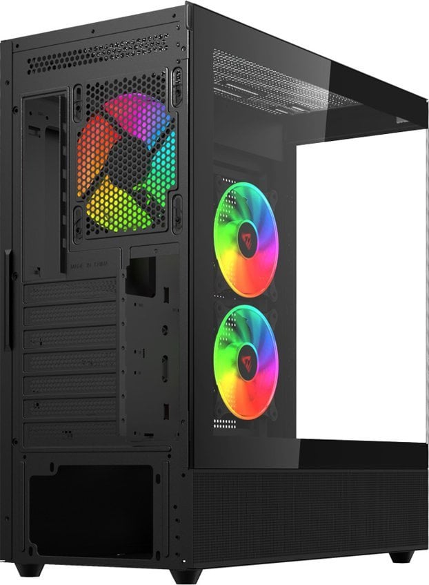 Kasë Savio Sigma X1 ARGB, e zezë, Midi Tower