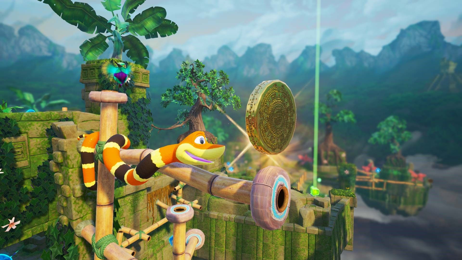 Lojë Xbox One Snake Pass, aventurë puzzle, për një lojtar, shumëngjyrëshe