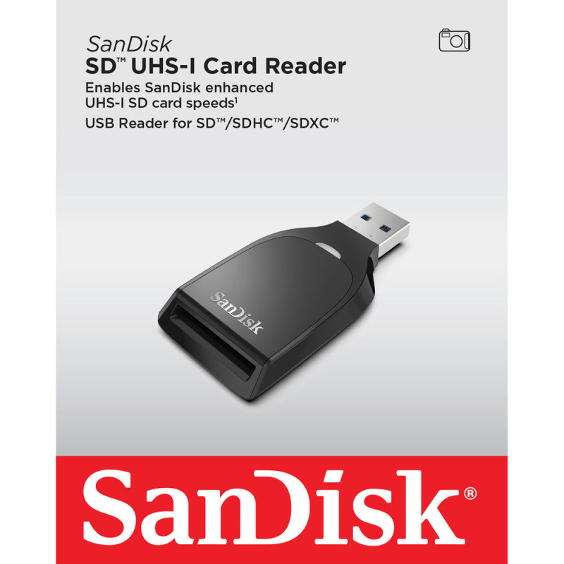 SanDisk Card Reader SD USB-A