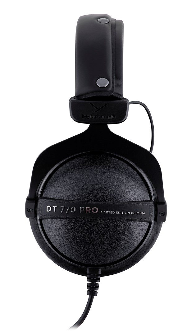 Kufje Beyerdynamic DT 770 Pro, me kabllo, të zeza