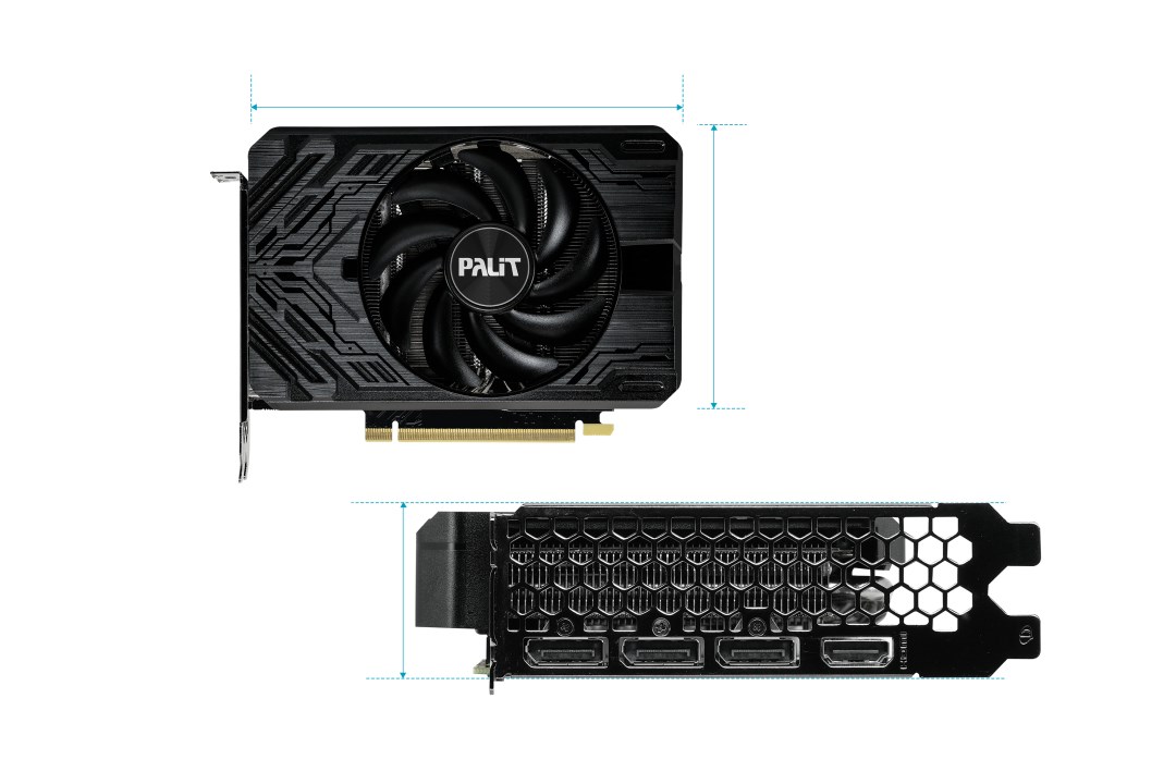 Kartë grafike PALiT NVIDIA GeForce RTX 4060 Ti, 8 GB GDDR6