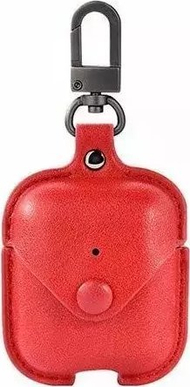 Maskë Devia Cowboy Series për AirPods, pamje lëkure, me karabinë, e kuqe