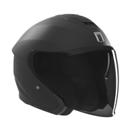 Helm moto Jet Nox Premium Spy, për të rritur, i zi