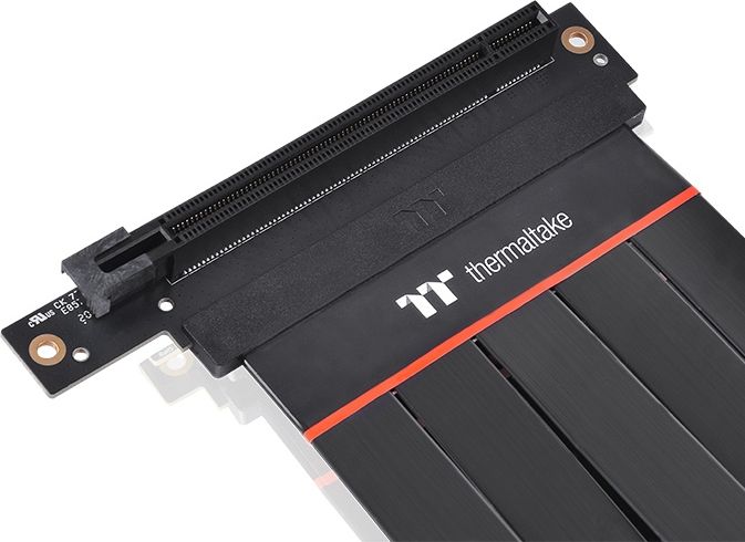 Kabllo zgjatuese PCI-E Thermaltake TT Premium, 4.0, 200mm, 90°, e zezë