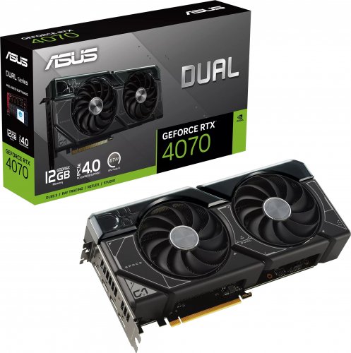 Kartelë grafike Asus Dual GeForce RTX 4070, 12GB GDDR6X