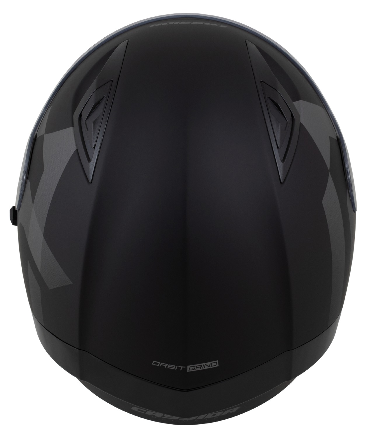 Helm integral Cassida Orbit Grind 2026, polikarbonat, vizor dielli, i zi mat gri
