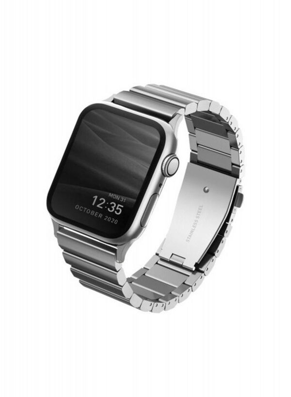 [OUTLET] Rrip metalik UNIQ Strova për Apple Watch 42/44mm, i argjendtë