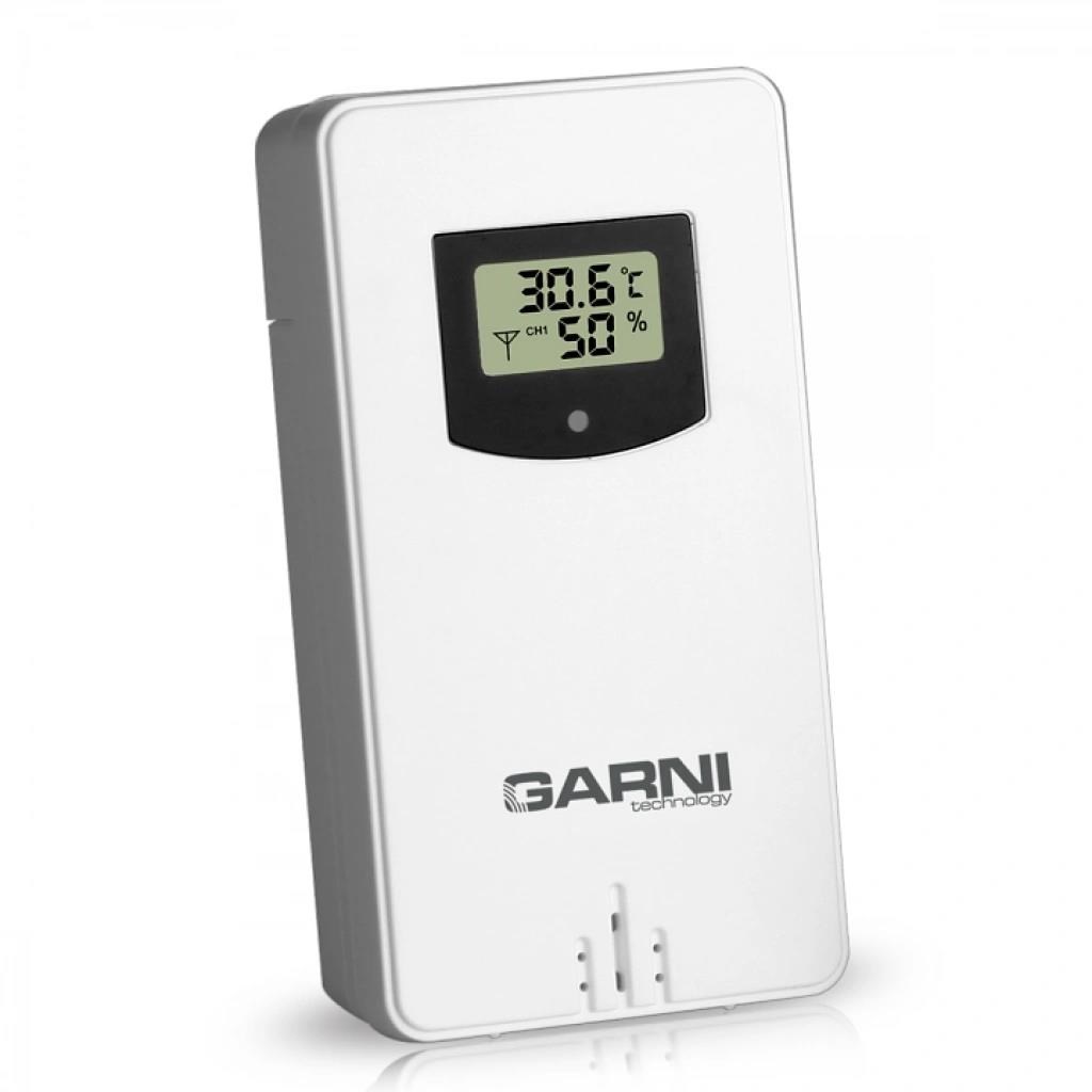 Stacion moti Garni GARNI 030H, sensor wireless, ekran LCD, i bardhë