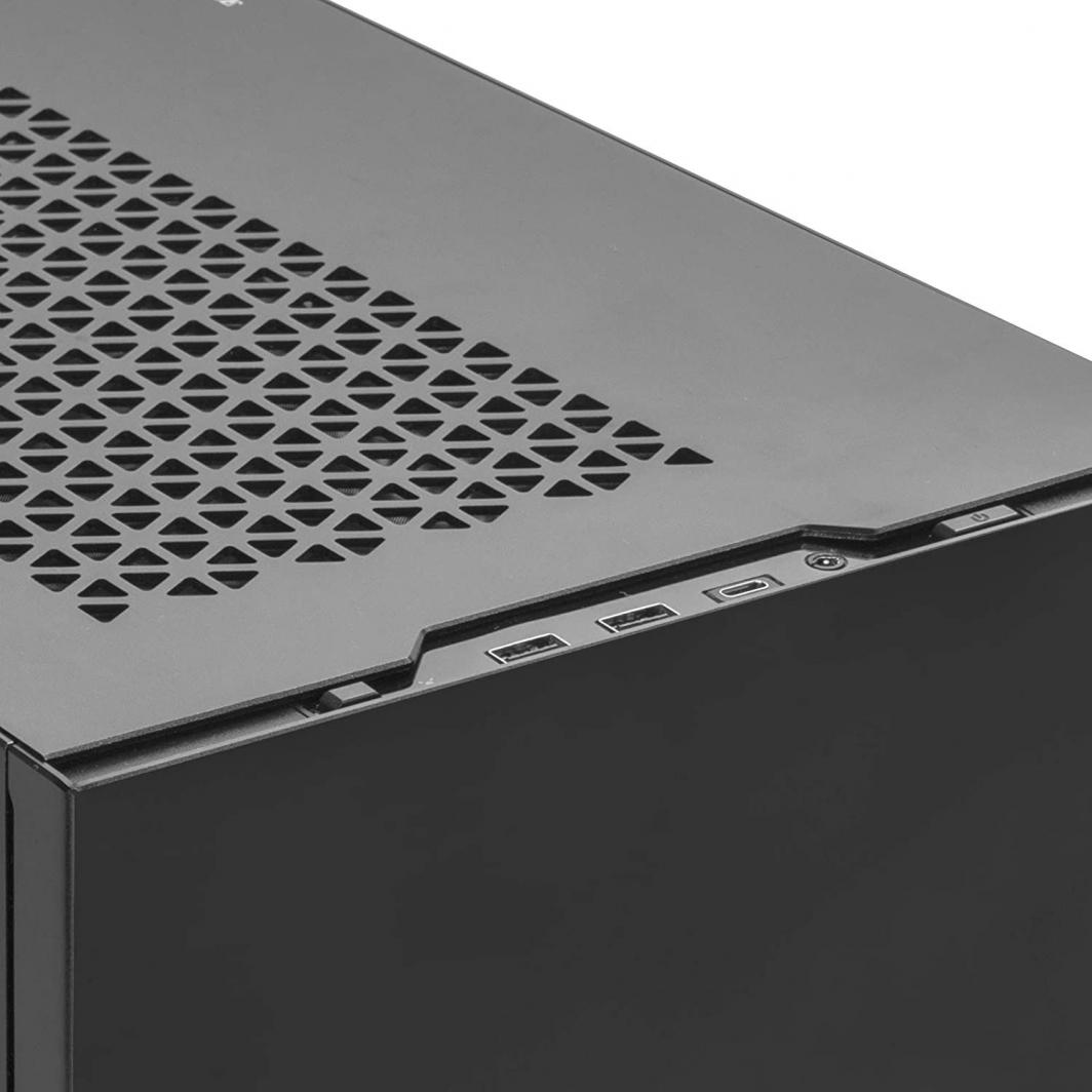 Kasë SilverStone Sugo 15, e zezë, Micro Tower