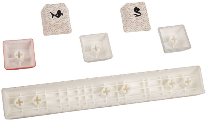 Taste të këmbyeshme Traitors Sakasama Bright, PBT, 6 taste