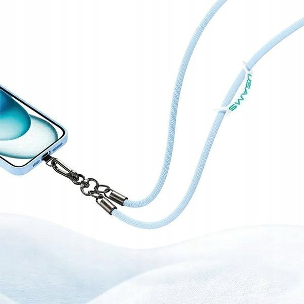 Litar telefoni Usams Universal US ZB282, 1.2m, material poliester, jeshile