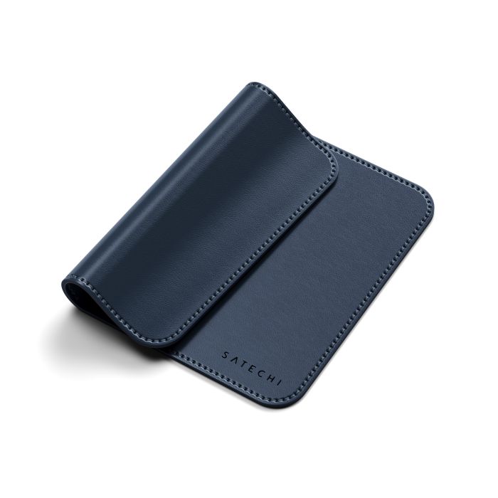 Satechi Vegan Leather Premium Mouse Pad, Blue